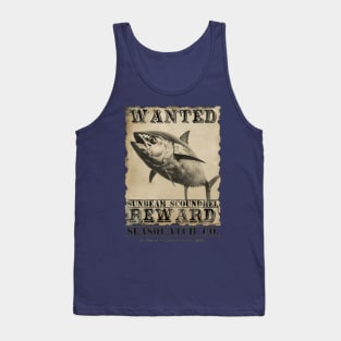 Sunbeam Scoundrel Wanted Poster Tank Top